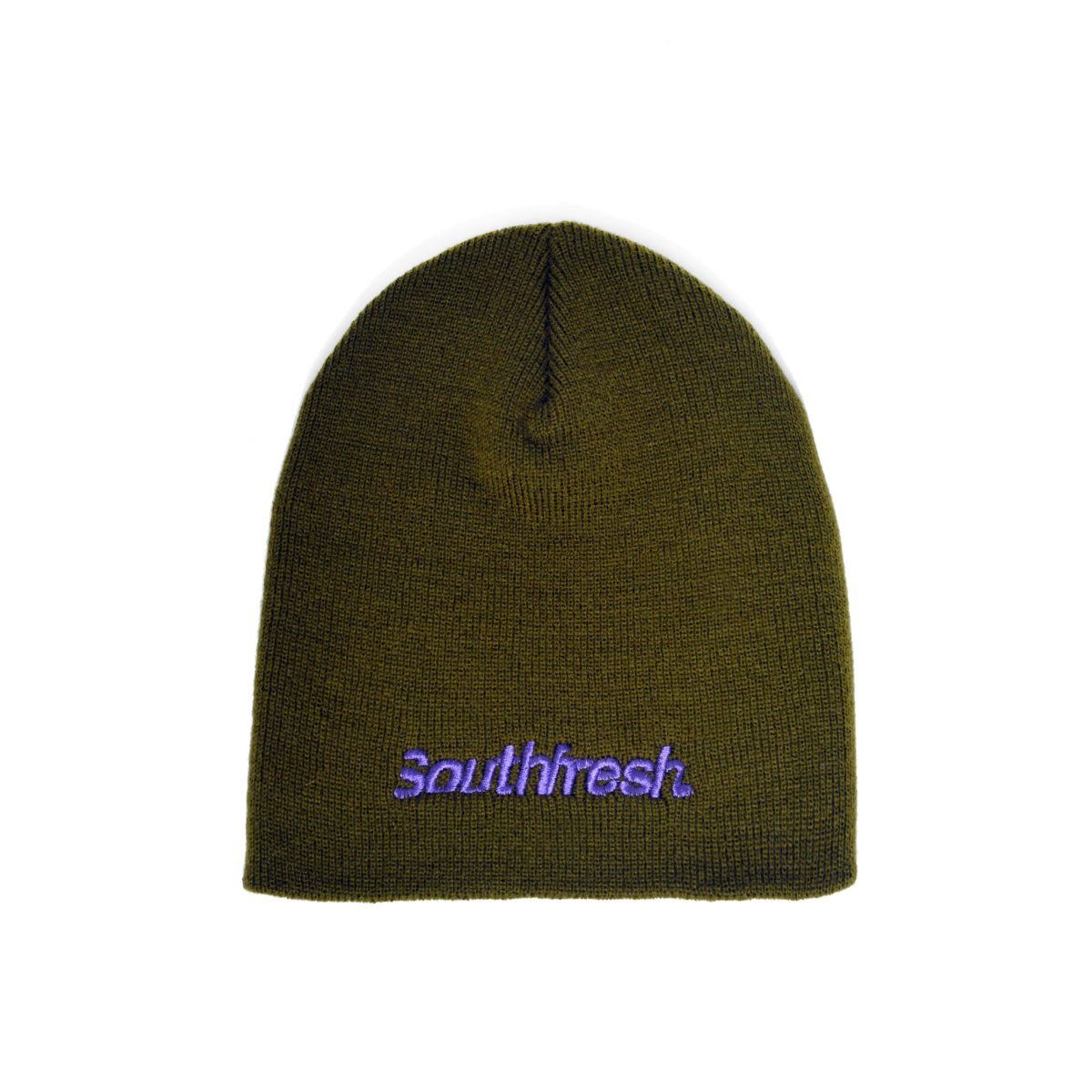 90's purple green phase beanie