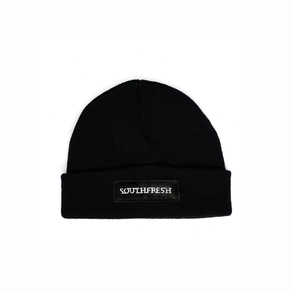 Reflective logo blk beanie