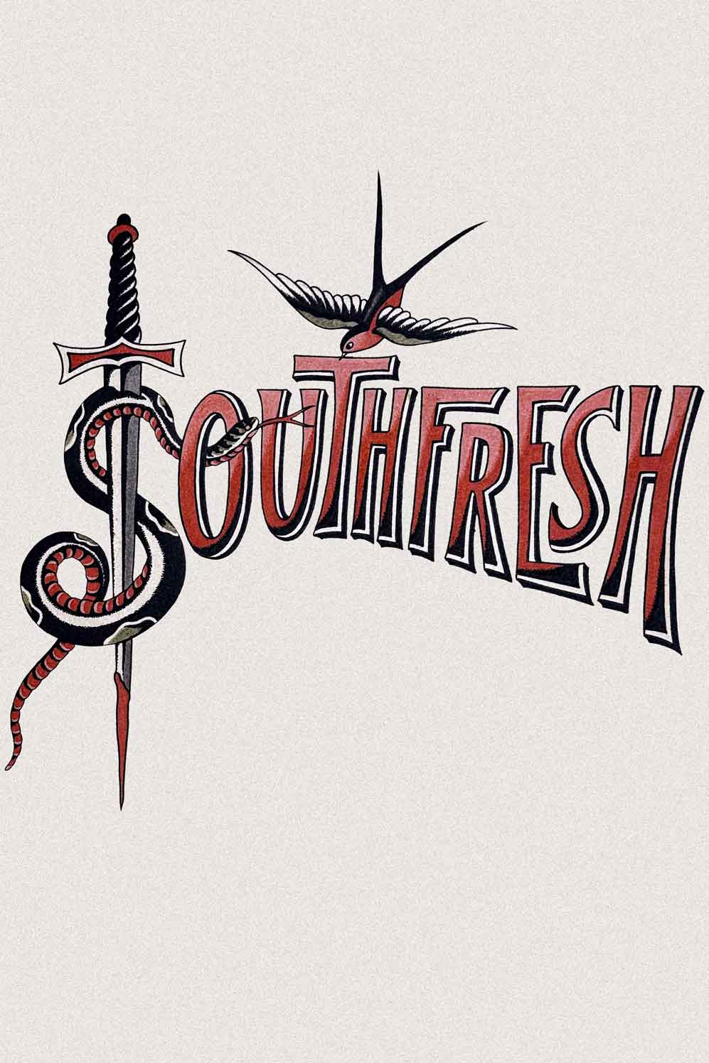 Rondine e Serpente – Stizzo × Southfresh | T-shirt - immagine 3