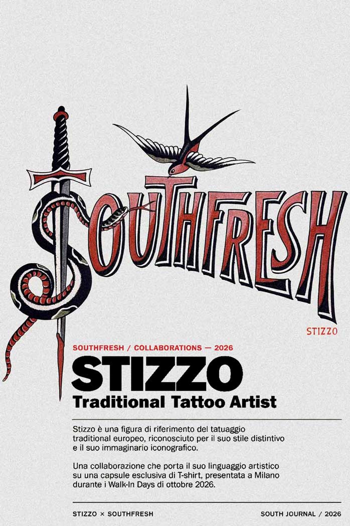 collaborazione stizzo x southfresh 